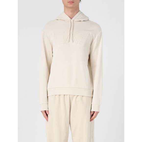 Ea7 Sweatshirt Men Ivory